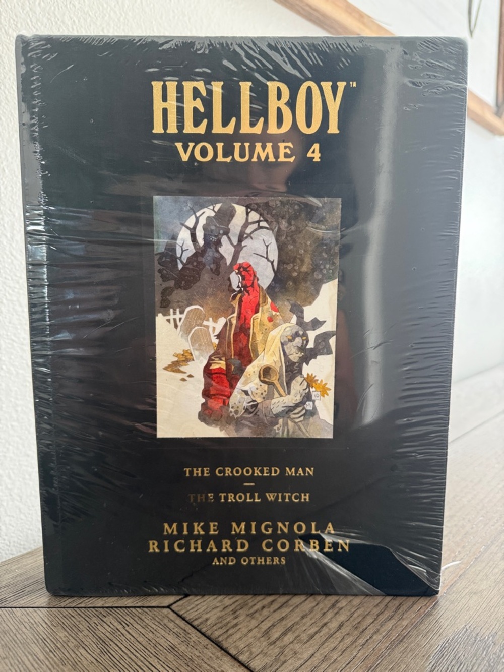 Hellboy Volume 4 Graphic Novel - Black and Red